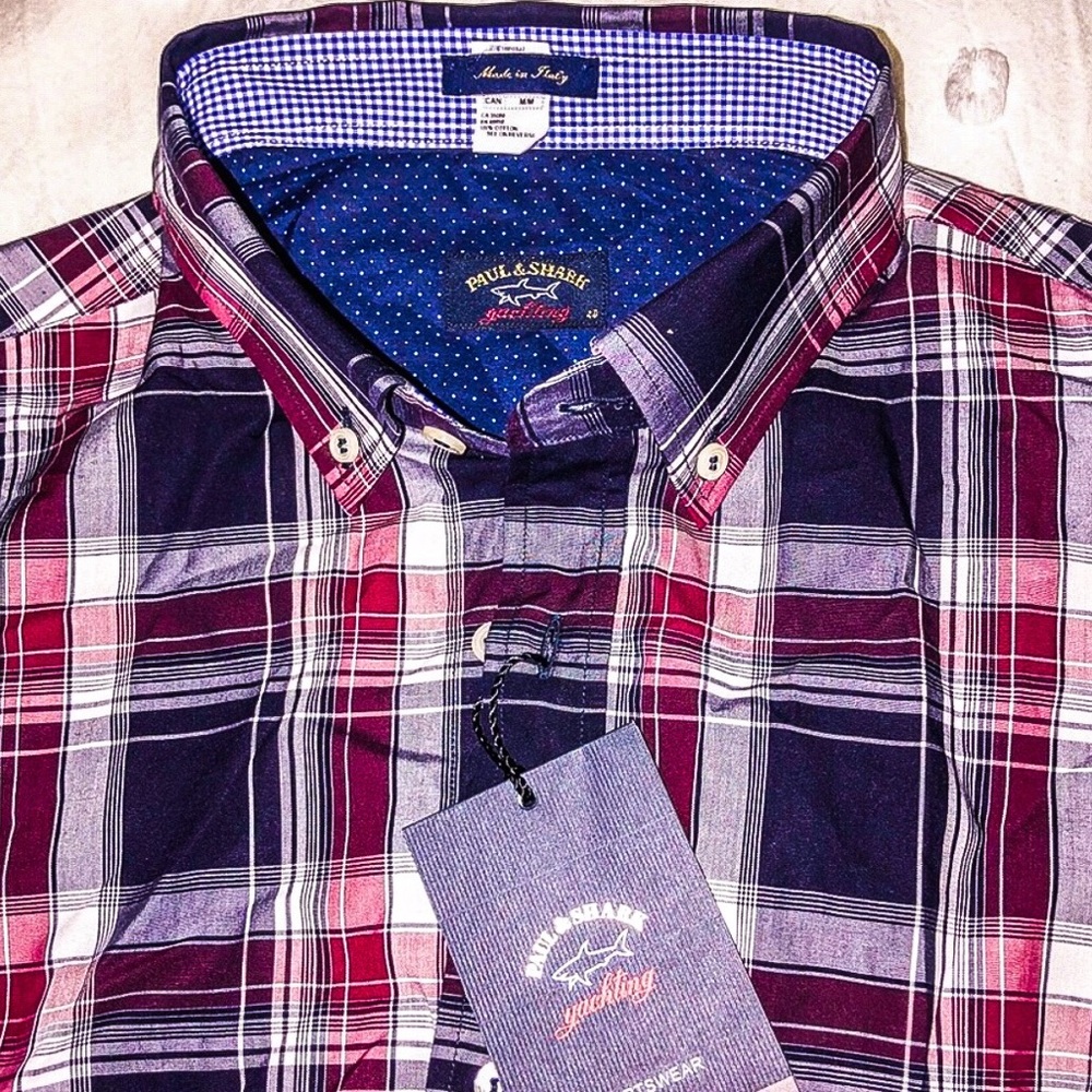 PAUL & SHARK Woven 100% Cotton Shirt